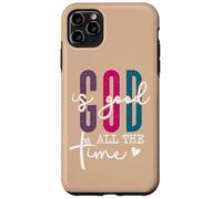 God is Good All The Time Christian Bible Verses God Quotes Coque pour iPhone 11 Pro Max