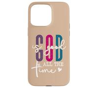 God is Good All The Time Christian Bible Verses God Quotes Coque pour iPhone 15 Pro Max