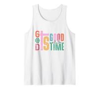 God is Good All The Time Christian Faith Bible Jésus Débardeur