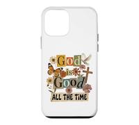 God is Good All The Time Collage Mignon de la Bible chrétienne Coque pour iPhone 12 Mini