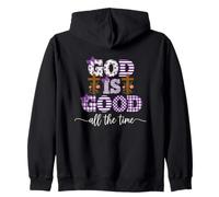God is Good All The Time Inspiration Sweat à Capuche