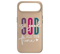 God is Good All The Time Pink Christian Bible Verse Jesus Coque pour iPhone Air