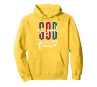 God is Good All The Time Pink Christian Bible Verse Jesus Sweat à Capuche