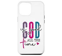 God is Good All The Time Sign Christian Sayings Bible Verse Coque pour iPhone 12 Pro Max