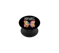 God is Good All The Time Verse de la Bible chrétienne Papillon PopSockets PopGrip Adhésif
