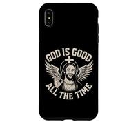 God is Good All The Time - Vintage Jésus Christian Faith Coque pour iPhone XS Max
