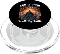 God is Good Child of Jesus Walk by Faith Church Christianisme PopSockets PopGrip pour MagSafe