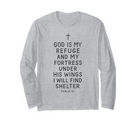 God is My Refuge and Fortress Under His Wings Psaume 91 Manche Longue