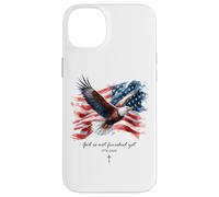 God is Not Finished Yet - Vintage Watercolor Eagle 1776 Coque pour iPhone 14 Plus