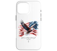 God is Not Finished Yet - Vintage Watercolor Eagle 1776 Coque pour iPhone 16 Pro Max
