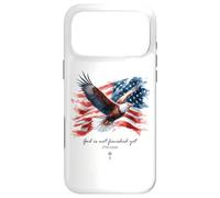 God is Not Finished Yet - Vintage Watercolor Eagle 1776 Coque pour iPhone 17 Pro Max