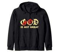 God is Not Great Athée Skeptic Atheism Sweat à Capuche