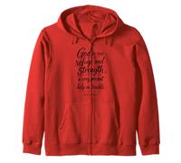 God is Our Refuge and Strength Scripture Faith Psaum 46:1 Sweat à Capuche