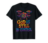 God is Still in Control - Chrétien coloré Vintage T-Shirt