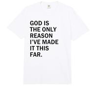 God is The Reason I've Made It This Far Comfort Colors Adult Heavyweight T-Shirt