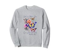 God is Within Her Faith Écriture Verset psaumes Sweatshirt