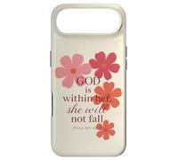 God is Within Her She Will Not Fall Bible Verse Psalm 46:5 Coque pour iPhone Air