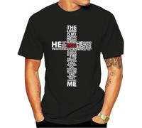 God Jesus Cross Bible Cotton Printed Mens T Shirt Custom Short Sleeve Casual Men Tee Shirts Tops 2018