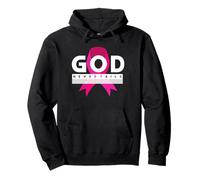 God Never Fails Seast Cancer Awareness Survivor Jésus Sweat à Capuche