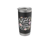 God Never Makes Errors Croyant à la louange divine Gobelet isotherme en acier inoxydable double paroi