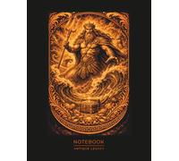 God of the Sea Power Notebook - Greek Mythology Art: Ocean Fury and Trident Wielder Illustration | Inspired by Ancient Legends for Writers, Artists & Fantasy Lovers