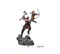 God Of War - Statuette 1/10 Bds Art Scale Kratos & Atreus 34 Cm