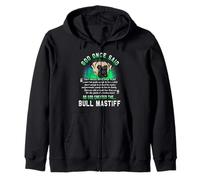 God Once Said So God Created The Bull Mastiff Dog Lover Sweat à Capuche
