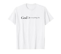 God Over Everything Else, Jesus Religious Christian Faith T-Shirt