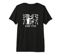 God PAN par Beardsley Aubrey (1895) Mythologie Grecque T-Shirt Haut de Gamme