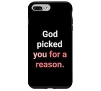 God Picked You for A Reason to Hérit Eternal Life Coque pour iPhone 7 Plus/8 Plus