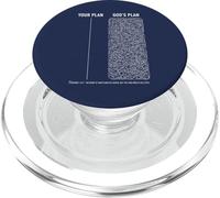 God Plan Your Plan Proverbs 16 9 Humour de Foi chrétienne PopSockets PopGrip pour MagSafe