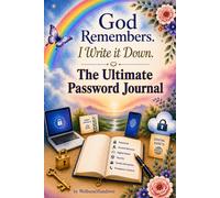 God Remembers, I Write it Down: The Ultimate Password Keeper, Digital Asset Inventory, Account Recovery Planner, Password Log Guide, Emergency and Family Information Organizer