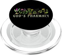 God’s Pharmacy Healing Herbs Row Gardening Meme PopSockets PopGrip pour MagSafe