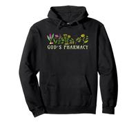 God’s Pharmacy Healing Herbs Row Gardening Meme Sweat à Capuche