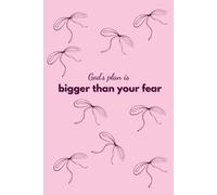 God’s plan is bigger than your fear: A guided journal to help you release fear, trust His plan, and write your way into purpose [6x9 inches,120 pages| ... ,gratitude journal, birthday gift, vacations
