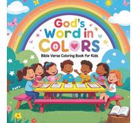 God’s Word in Colors Bible Verse Coloring Book For Kids