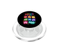 God Said I Am Colorful Puzzles Affirmations Sensibilisation à l'Autisme PopSockets PopGrip pour MagSafe
