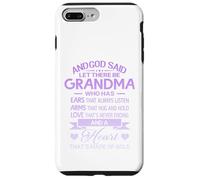 God Said Let There Be Grandma A Heart That's Made of Gold Coque pour iPhone 7 Plus/8 Plus