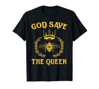 God Save The Queen Bee Chemise écologique pour apiculteur T-Shirt