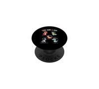 God Says I Am Dinosaur Bible Verses PopSockets PopGrip Adhésif