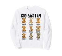 God Says I Am Kids Garçons Filles Sweatshirt