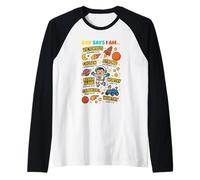 God Says I Am Outer Space Themed Bible Christian Kids Boys Manche Raglan