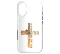 God So Loved The World He Gave His Only Son Jésus Easter Coque pour iPhone 17