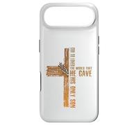God So Loved The World He Gave His Only Son Jésus Easter Coque pour iPhone Air