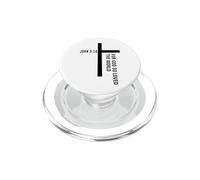 God So Loved The World John 3 16 Verse de la Bible Croix chrétienne PopSockets PopGrip pour MagSafe