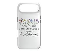 God Turns Broken Piece Into Masterpieces Bible Verse Psalm Coque pour iPhone Air