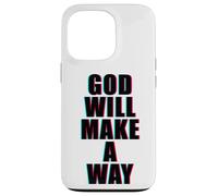 God Will Make A Way - Christian Faith Inspirational Coque pour iPhone 13 Pro