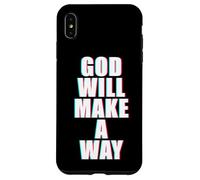 God Will Make A Way - Christian Faith Inspirational Coque pour iPhone XS Max