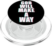 God Will Make A Way - Christian Faith Inspirational PopSockets PopGrip pour MagSafe