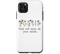 God Will Meet All Your Needs Philippians 4:19 4:9 Christian Coque pour iPhone 11 Pro Max